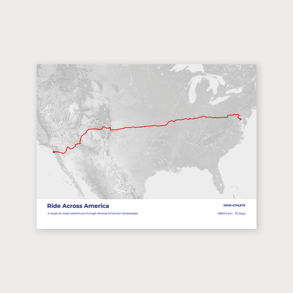 Ride Across America, USA