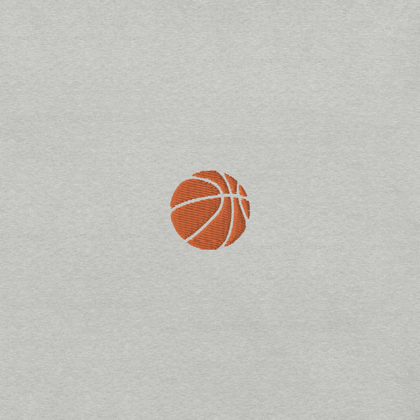 Just Hoopin Basketball Tee: Unisex Embroidered