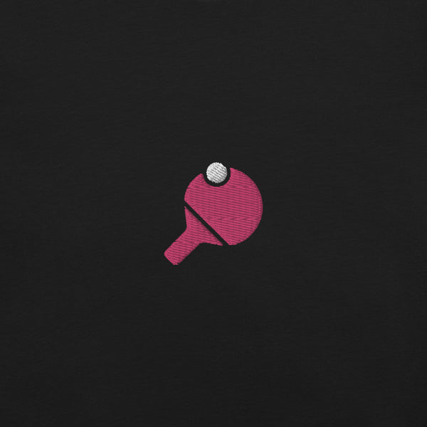 Looper Ping Pong Tee: Unisex Embroidered