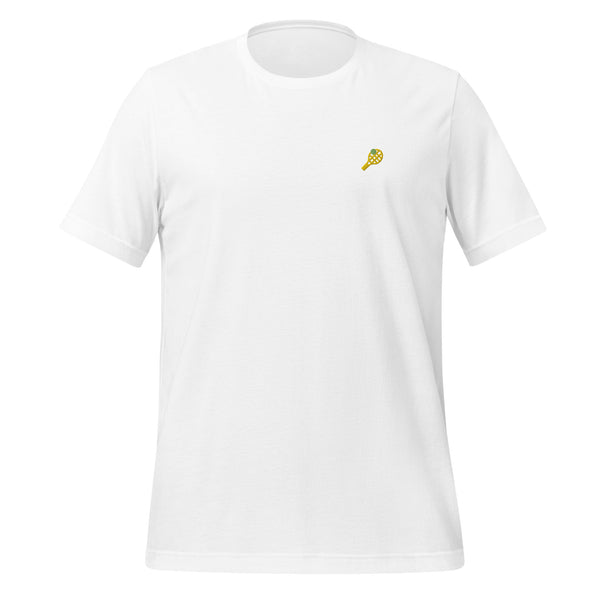 Backhand Tennis Tee: Unisex Embroidered